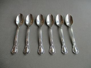 Chantilly By Gorham Sterling Demitasse Spoons Set Of 6 Old Marks
