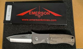 Custom Emerson Cqc 7 Specwar Knife
