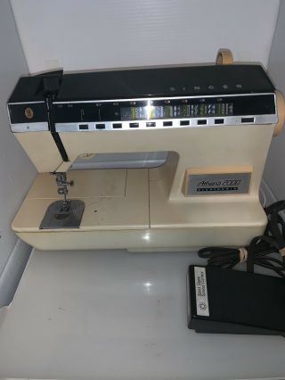 Vintage Singer Athena 2000 Electronic Sewing Machine See Pictures For Details