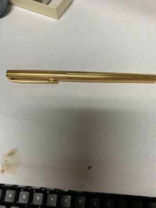Mont Blanc Noblesse Gold Plated Ballpoint Vintage Pen
