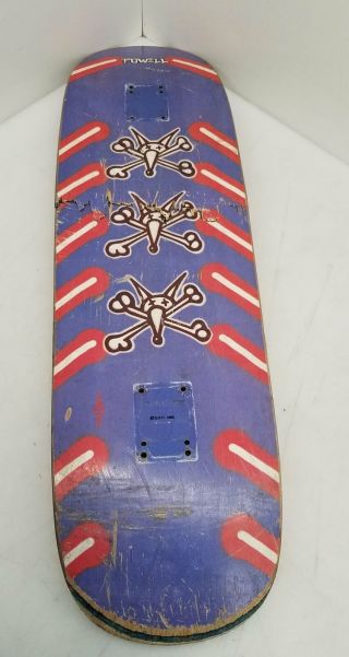 Vintage 1995 Powell Peralta Vato Rat Skateboard Deck