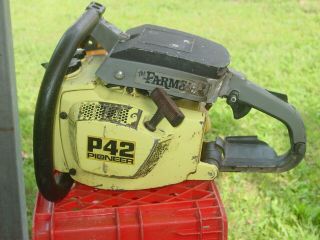 Vintage Pioneer P42 Chainsaw Powerhead Parts Only