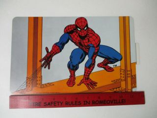 Spiderman Record Player Phonograph Replacemtn Sticker / Decal 1978