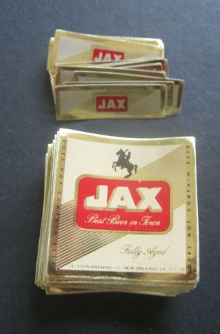 Of 100 Old Vintage - Jax - Mini Beer Labels - Jackson Brewing