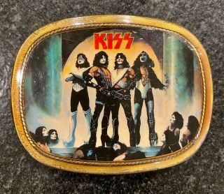 Kiss Belt Buckle Love Gun 1977 Vintage Pacifica