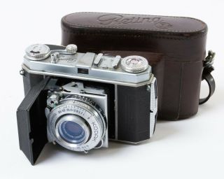 Vintage Kodak Retina Ia Film Camera Synchro - Compur Xenar 50mm F/3.  5 W.  Case