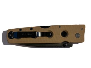 Cold Steel Hold Out Ii Coyote Brown Knife Rare (discontinued)