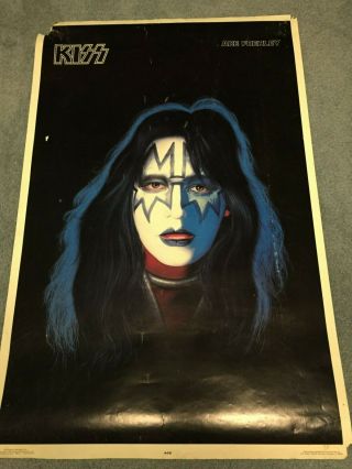 Kiss - Vintage 1978 Ace Frehley Solo Album Poster -