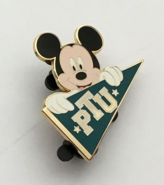 Mickey Mouse Pennant Ptu Pin Trading University Le Disney Pin (b5)