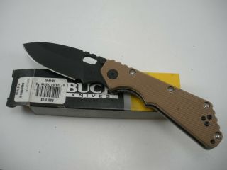Rare Buck 889 Strider Knife Black Oxide Blade