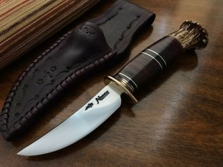 Doug Noren (abs Mastersmith M.  S. ) Custom Fixed Blade Knife Scagel Style