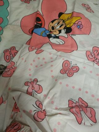 Minnie Mouse Fitted And Pillow Case