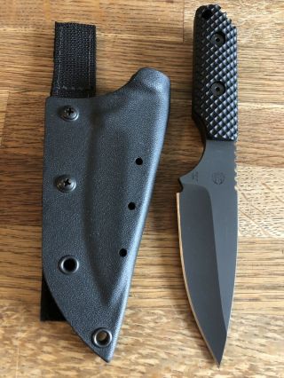 Mick Strider Knives Fixed Blade Sa - L With Double Gunner Grip In Psf 27