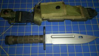 Vintage Buck Usa 188 Military M9 Bayonet Phrobis Iii Combat Survival Knife 1990