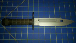 VINTAGE BUCK USA 188 MILITARY M9 BAYONET PHROBIS III COMBAT SURVIVAL KNIFE 1990 2