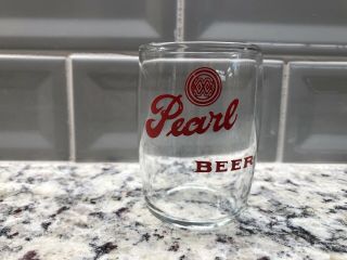 Pearl Beer Xxx Barrel Glass San Antonio Tecas