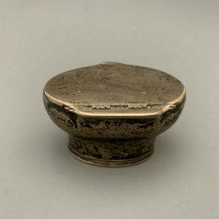 Silver Snuff Box Circa 1700