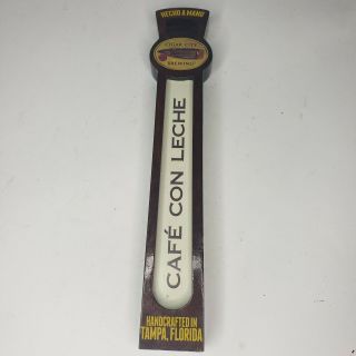 Cigar City Brewing Hecho A Mano Cafe Con Leche 12.  5 Inch Beer Tap