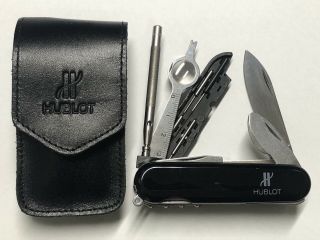 Wenger & Hublot " Minathor " For Watch Makers.  Pocket Knife.  (victorinox) (sak)