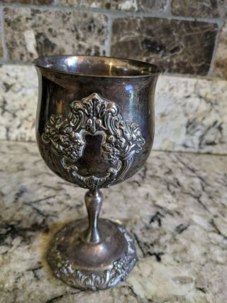 Reed & Barton King Francis Silverplate Water Goblet