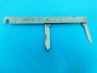 G.  Ibberson & Co.  Firth Stainless,  Violin,  Sheffield,  Vintage Ruler Knife