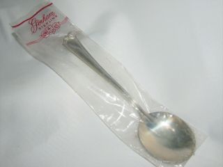 Gorham Fairfax Sterling Silver Round Bowl Soup/cream Spoon 6 1/4 " No Mono Nib