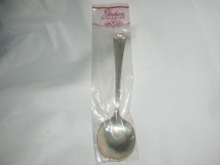 Gorham FAIRFAX Sterling Silver Round Bowl Soup/Cream Spoon 6 1/4 