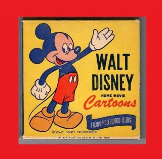 Walt Disney 8mm Home Movie Cartoon 2147 - Pluto Junior & Pluto 