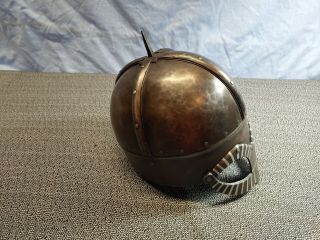 Handmade Gjermundbu Helmet.  viking medieval collector reenactment armor silver 2