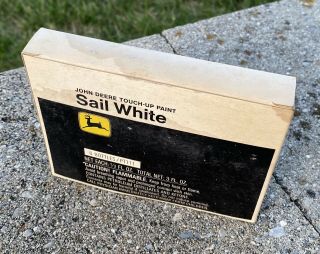 Vintage John Deere Sail White Touch Up Paint 6 - Pack Bottles - Cans