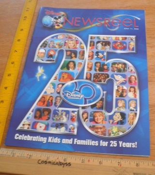Disney Channel 25 Years Disney Newsreel 2008 John Hench Portraits