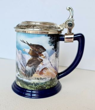 Eagle Of The Last Frontier Collectors Tankard By Ted Blaylock The Franklin
