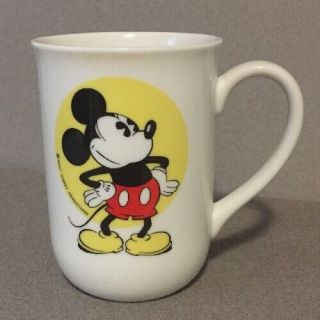Vintage Disney World/ Disneyland Coffee Mug Mickey Mouse Made In Japan