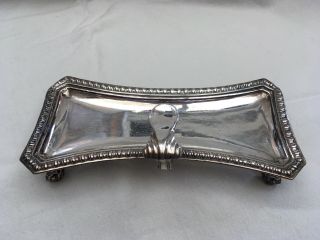 Georgian Old Sheffield Plate Candle Snuffer Tray 18th Century Adam Neoclassical 2
