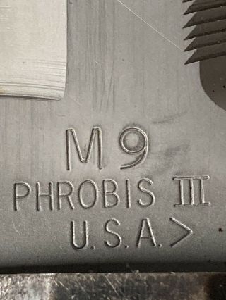 M9 Phrobis Iii “chevron” Bayonet