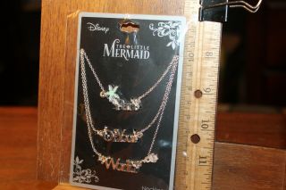 Disney The Little Mermaid Part Of Your World Pendant Necklace In Package