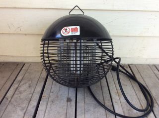 Vintage 12 Inch Web Bug Zapper Insect Electrocuter By Weber