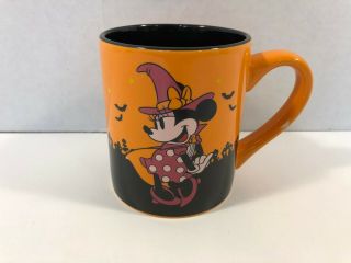 Disney Minnie Mouse Witch Happy Halloween 14oz Coffee Mug