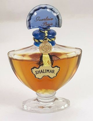 Vintage Guerlain Shalimar Extrait Perfume Baccarat No.  10090 1/3 Fluid Oz 2