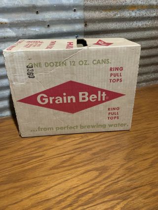 Grain Belt Rare 12pack Beer Box