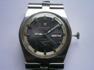 Vintage Gents Wristwatch Tissot Pr 516 Gl Automatic Watch Spares 2571