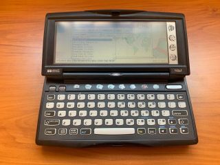Boxed Hewlett Packard HP 620LX Windows CE Vintage PDA Palmtop Handheld Pocket PC 2