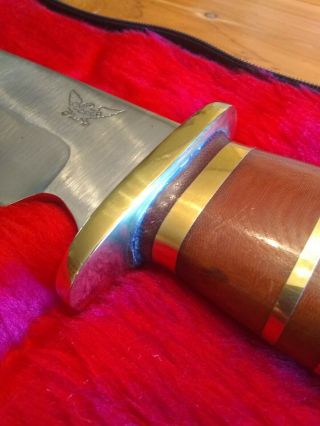 John Nelson Cooper Knife Bowie Knife Heavy and Micarta Handle 3