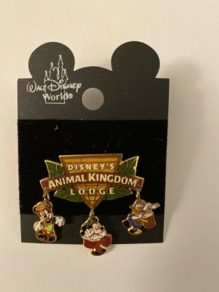 Walt Disney World Animal Kingdom Lodge 2002 Dangle Pin