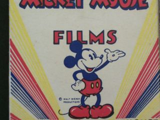 DISNEY MICKEY MOUSE & SILLY SYMPHONY CARTOON 8mm FILM NO.  1812 DONALD ' S LUCKY DAY 2