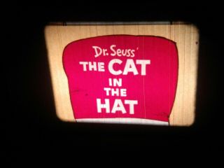 Vintage Dr.  Suess Cat In The Hat 16mm Film
