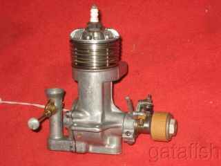 Vintage 1946 Atwood Champion 61 Gas Ignition Model Airplane Engine Wearly Head