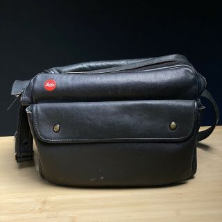 Vintage Leitz Leica Leather Camera Bag 1980s