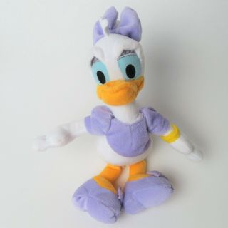 Disney Daisy Duck Purple Shoes,  Bow,  Shirt Plush Stuffed Animal 9 "