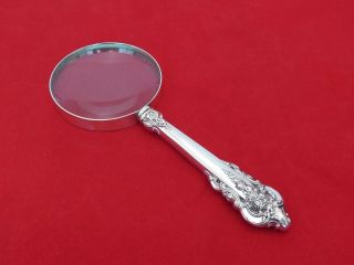 Wallace Sterling Silver Grande Baroque 3 " Magnifying Glass Af - 13